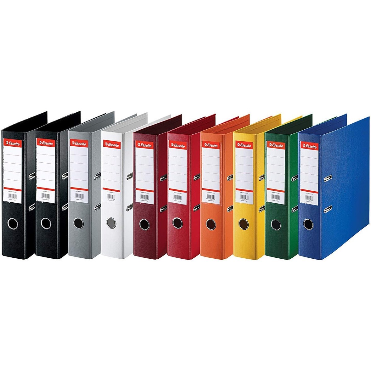 ESSELTE Classeur à levier Standard, A4, 7,5 cm, PP, assorti de couleurs