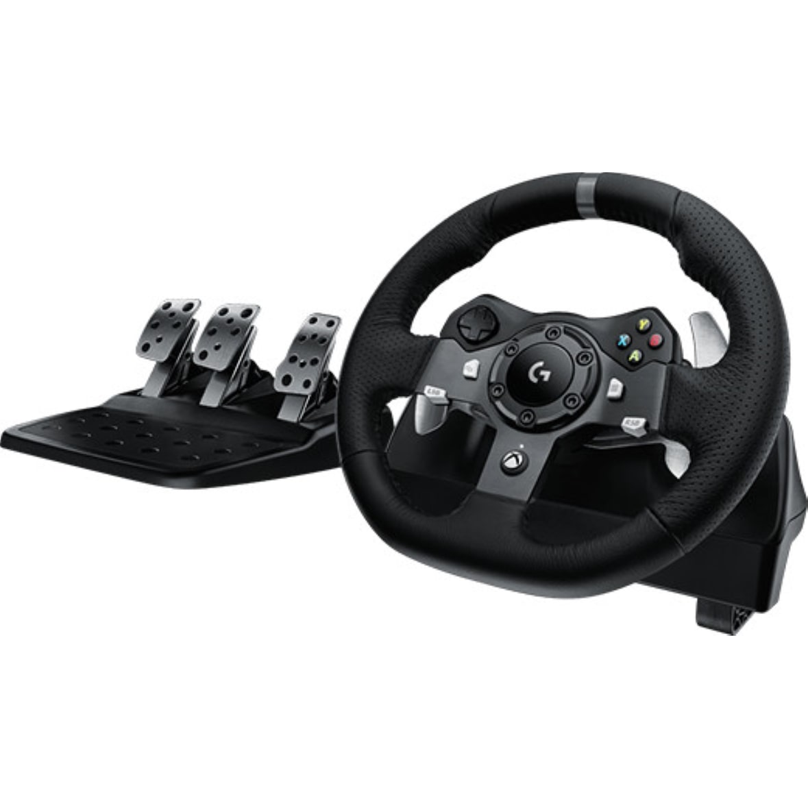 Logitech G920 Racing Lenkrad Driving Force für Xbox One, PC, Schwarz