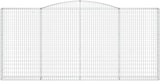 thumbnail of vidaXL Gabionen mit Hochbogen 10Stk. 400x30x180/200cm Verzinktes Eisen