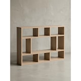 thumbnail of Wandregal WL5.809 Sonoma Eiche 75x51x16 cm Holz Hängeregal Modern, Design Wandboard Freischwebend, Holzregal Regal für die Wand, Bücherregal Schmal,