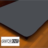 thumbnail of Doppelpack Frottee Spannbettlaken 90 - 100 x 200 cm Anthrazit