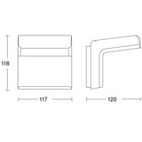 thumbnail of Steinel Bewegungsmelder iHF 3D AP SW COM1 066215