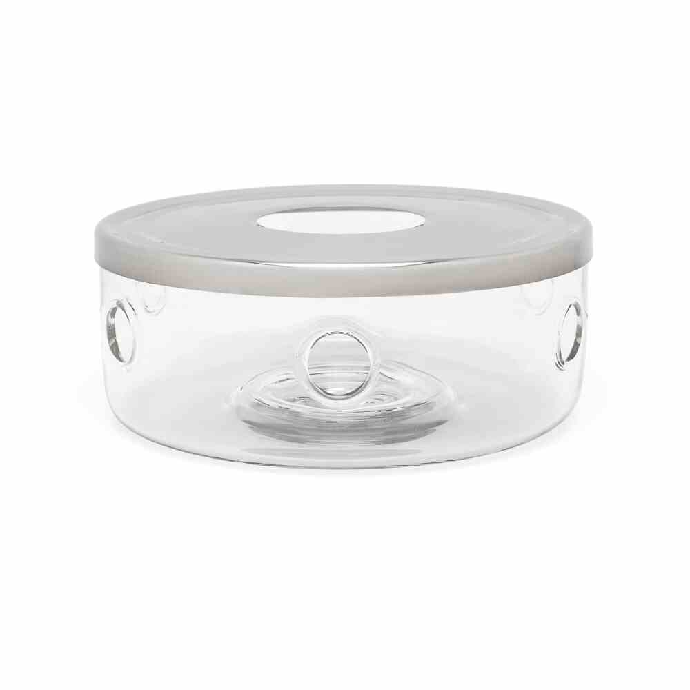 BREDEMEIJER Teewärmer aus Glas/Edelstahl 165007