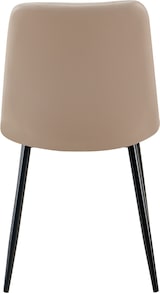thumbnail of 4er Set Esszimmerstuhl FANOR - Kunstleder Taupe 45x55x84 cm | Essstühle Esszimmerstühle Küchenstühle Wohnzimmerstühle