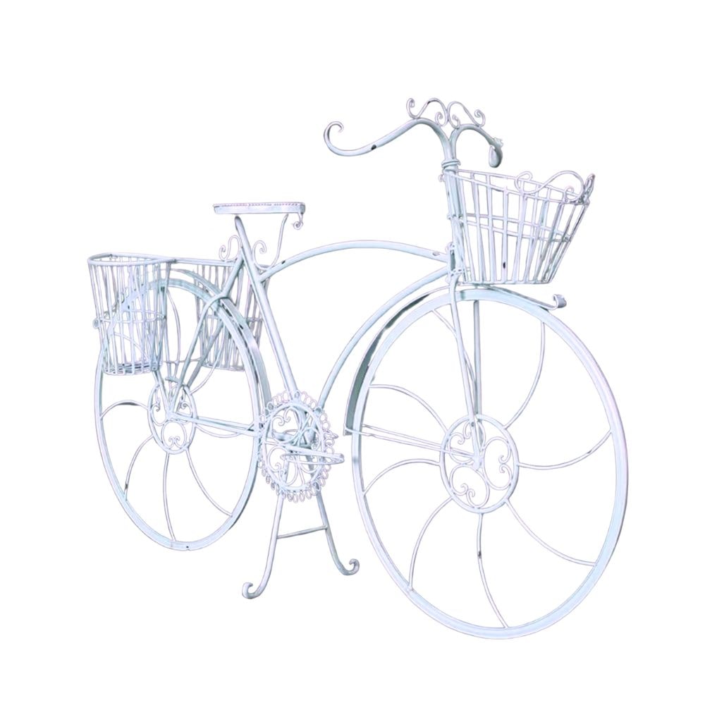 Soporte para Plantas en Forma de Bicicleta – Estilo Vintage (157×46×100 cm)