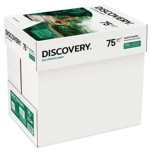 Discovery papel de copia 834270A75S DIN A4 75g/m² blanco 2.500 hojas/paquete.