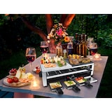 thumbnail of Steba Multi Raclette RC 108 mit Grillplatte und Natursteinplatte, inklusive Pfännchenablagen und Pfännchenschaber