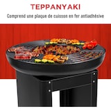thumbnail of Churrasqueira ao ar livre 61x90cm - Teppanyaki Grill Plancha - Jardim a carvão e terraço - Cozinha ao ar livre ALPINA