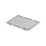 thumbnail of PROREGAL Mega Deal 10x Scharnierdeckel für Eurobehälter | BxT 30x40cm | Eurobox, Transportbox, Transportbehälter, Stapelbehälter