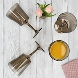 thumbnail of 4er Set ToGo Weingläser Grau aus Kunststoff - 10489