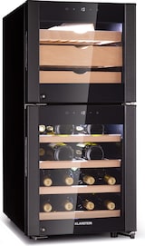 thumbnail of Klarstein El Dorado 89 Käse & Weinkühlschrank 2 Zonen Touch 89L LED Schwarz