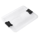 thumbnail of Keeeper - Cornelia Set di 2 Cubi Portaoggetti in Plastica con Coperchio 24L in Colore Trasparente