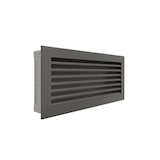 thumbnail of Grelha de ventilação para lareira em grafite - Hide 17x37