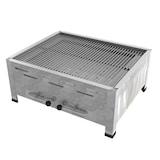 thumbnail of ChattenGlut Professional 3er Holzkohle Bräter Tischgerät Grill mit Rost 650X530x300mm