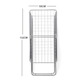 thumbnail of Tendedero de aluminio plegable extra fuerte 20 metros negro