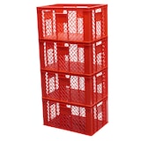 thumbnail of 4 Stück Bäckerkisten / Brotkisten 600 x 400 x 320 mm in rot