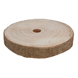 thumbnail of Baumstammscheibe 20cm zum Basteln Holzscheibe Gesteckunterlage Dekomaterial Holz Baumscheibe
