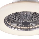 thumbnail of Ventilateur Plafond Lumière LED 30W Ø50cm - Éclairage Dimmable, Télécommande Effet Ciel Etoilé - Trio Lighting