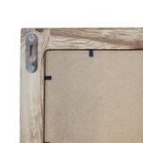 thumbnail of Reclamebord HWC-C51, wandbord krijtbord, 55x34x2cm, hout shabby-look vintage ~ naturel bruin