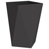 thumbnail of vidaXL Pflanzkübel Schwarz 50 x 50 x 75 cm Stahl