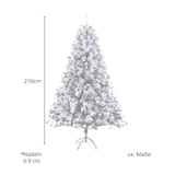thumbnail of SVITA künstlicher Weihnachtsbaum Schnee Deko Tannenbaum Kunstbaum PVC 210 cm