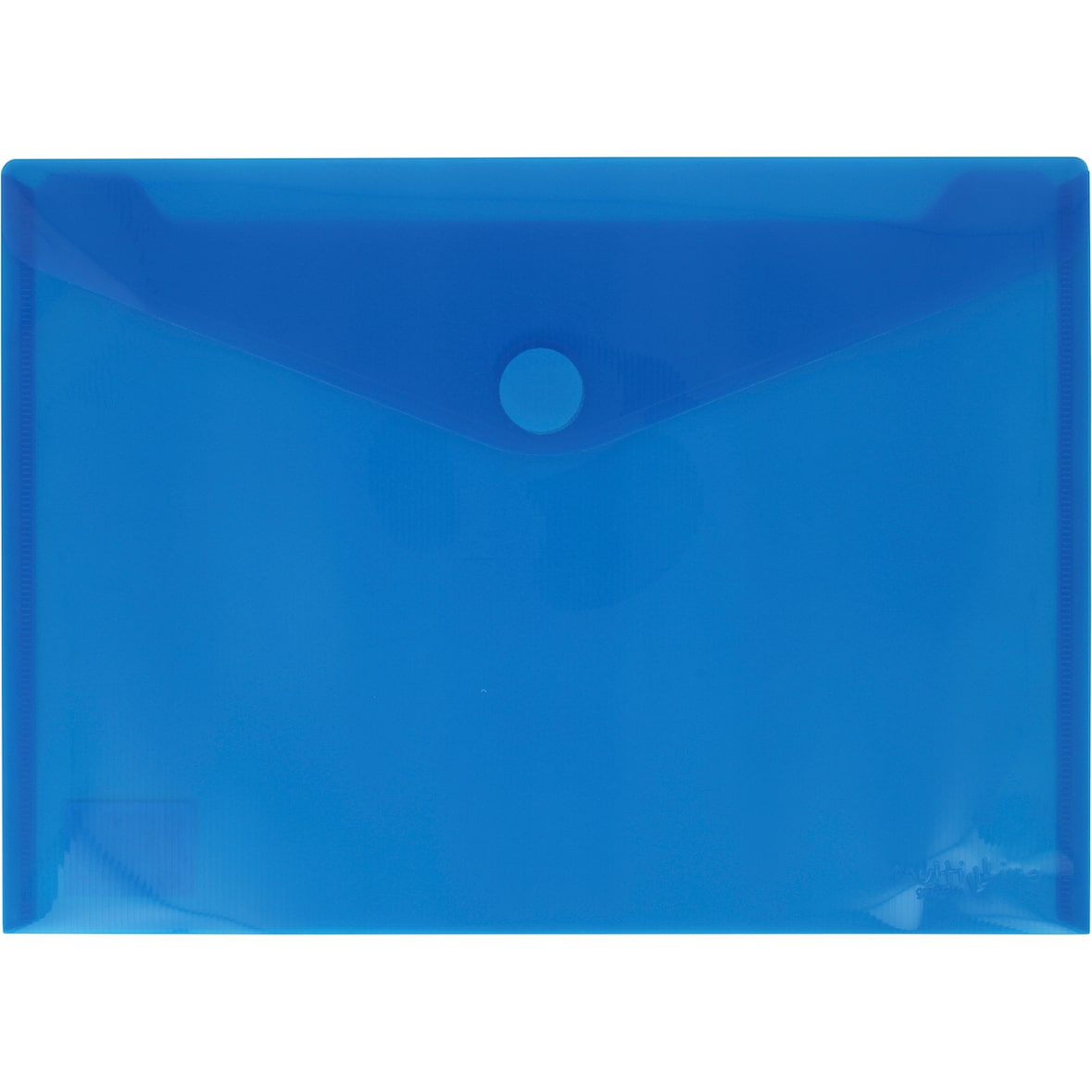 Pacote de 10 envelopes de polipropileno Tamanho A5 (252X180 mm) Multiline Azul