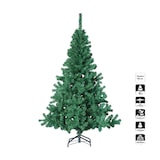 thumbnail of Sapin de Noël artificiel Vert 2 tons H 150 cm