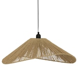 thumbnail of Luminaire Suspension en métal et corde Beige 58 cm