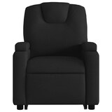 thumbnail of Décoshop26 - Fauteuil de relaxation fonction massage et inclinable fonction de levage électrique en tissu noir DEC027810