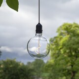 thumbnail of LED Leuchtkugel Hängeleuchte Glaskugel 12,5cm für Garten Terrasse