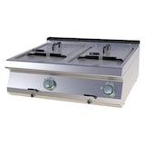 thumbnail of Gastro Elektro Fritteuse Friteusse Tischgerät 2x13 Liter 800x730x313 mm 50-190°C 25 kW