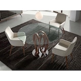 thumbnail of Angel Cerdá  Ronde eettafel noten 1021.01