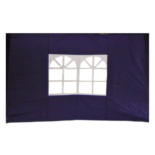 2er Set Seitenteile für Pavillon 3x3m Fenster  Seitenwand Faltpavillon Partyzelt Blau : Blau