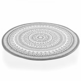 thumbnail of Tapis rond polypropylène gris 120cm