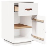 thumbnail of vidaXL Schreibtisch-Schrank Weiß 40x50x75 cm Massivholz Kiefer