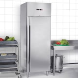 thumbnail of GastroHero Tiefkühlschrank SNACKH400BTV | 429 Liter | Edelstahl | GN 1/1 | Umluftkühlung | Digitalthermostat | Profi Gewerbe Tiefkühler