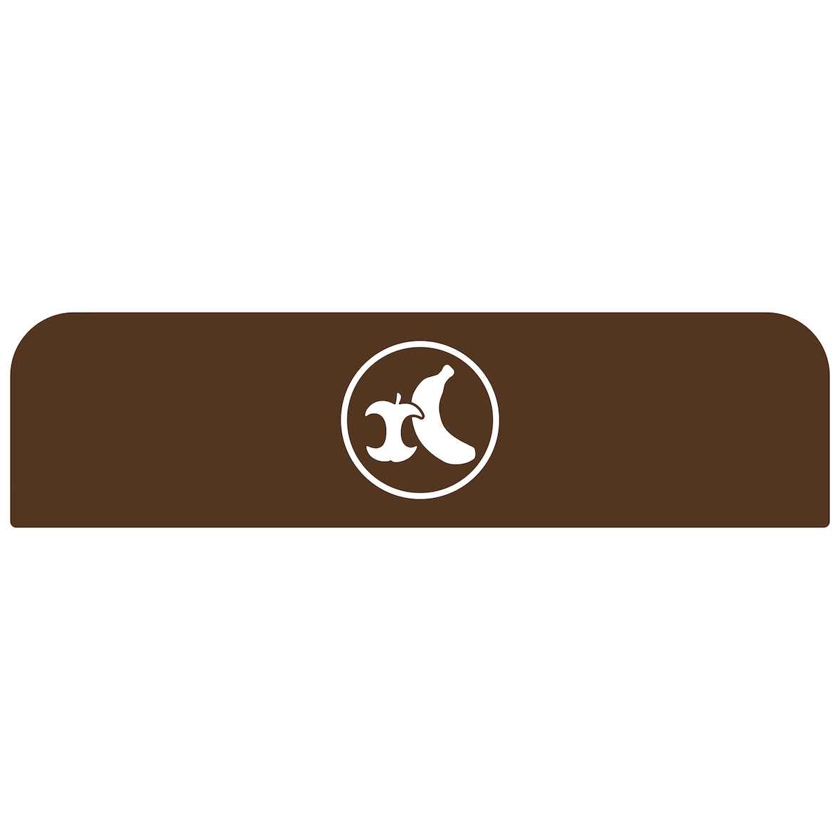 Hinweisschild 2155327 f.Behältereinheit 125l Bioabfall braun