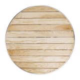 thumbnail of Bolero Runder Tisch Eschenholz, 1 Bein, 80Cm