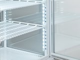 thumbnail of Weißglas 4-seitig gekühlte Gebäckvitrine 78 lt +2 +10 °C 44,7x40x96,9h cm