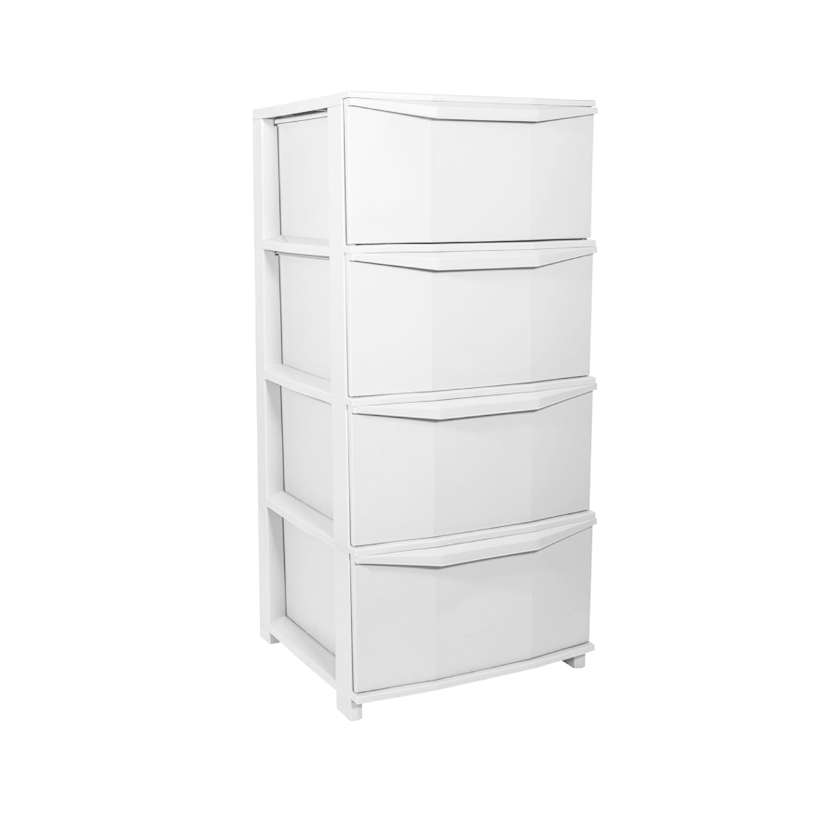 Belli e Forti-Cassettiera Pratika 4 Cassetti Bianca