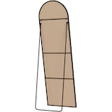 thumbnail of Rétroviseur Moline Noir-mat/160x50 cm