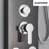 thumbnail of BEN | Douchepaneel regendouchekop douche RVS | Zwart geborsteld massagedouche-douchesysteem Mengkraan douchekraan douchesysteem