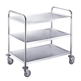 thumbnail of Chariot de service EASYLINE, acier inoxydable / 3 étagères, 860 x 540 mm