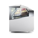 thumbnail of Vitrine réfrigérée à crème glacée gelato  froid ventilé négative  170x110x135 soit 18 bacs de 5 litres blanche ISA 3DSHOW