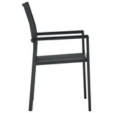 thumbnail of Helloshop26 - Juego de comedor de jardín exterior negro de 5 piezas 02_0013839