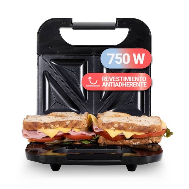 Sandwichera de 750W | UNIVERSALBLUE