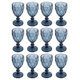 thumbnail of San Ignacio - Juego de 12 Copas de Cristal 250 ml Color Azul