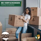 thumbnail of 90 x Umzugskarton Smart 40 kg Traglast stabile Umzugskiste Umzug Umzugsmaterial 2-wellige Movebox BB-Verpackungen