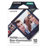 thumbnail of Pack De 10 Films Fujifilm Instax Square Mono Star Illumination