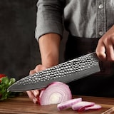 thumbnail of XinZuo - Cuchillo de chef de Damasco de 10 pulgadas - Serie B13D Yu
